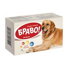 Браво витамины и минералы для собак больших пород, 100 таб., Артериум