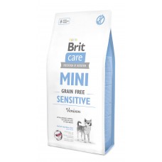 Brit Care GF Mini Sensitive 7 kg (д/собак малых пород c чувствительным пищеварением)