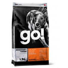 GO! SENSITIVITY + SHINE Для Щенков и Собак со свежим Лососем и овсянкой (Sensitivity + Shine Salmon Dog Recipe)(22/12)