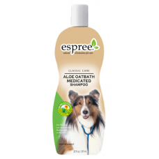 ESPREE (Эспри) ALOE OATBATH MEDICATED SHAMPOO Шампунь для собак при начальных стадиях себореи 591мл