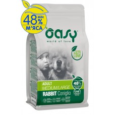 OASY OAP ADULT Medium/Large Сухой корм с кроликом для взрослых собак средних и крупных пород