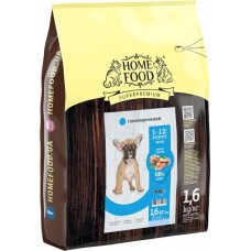 Home Food Puppy Mini Гіпоалергенний «Форель з рисом» 1.6кг