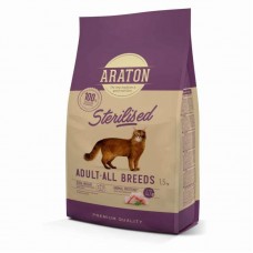 ARATON STERILISED Adult All Breeds 1,5кg для стерилизованных кошек