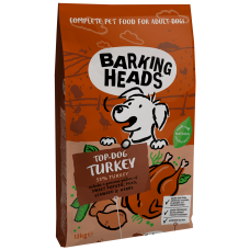Barking Heads Top Dog Turkey Grain Free с индейкой и бататом 12кг
