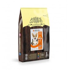 Home Food Dog Adult Medium Здорова шкіра та блиск шерсті «Індичка та лосось» 3кг