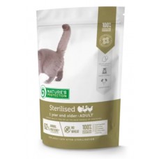 Nature's Protection Sterilised Adult cухой корм для стерилизованных котов и кошек 400г