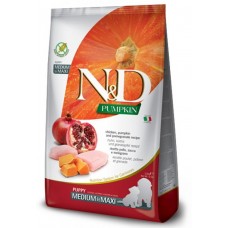 N&D Grain Free Pumpkin Dog Chicken & Pomegranate Puppy Medium-Maxi 12кг