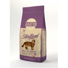 ARATON STERILISED Adult All Breeds 15кg для стерилизованных кошек