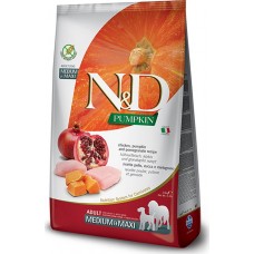 N&D Grain Free Pumpkin Dog Chicken & Pomegranate Adult Medium-Maxi 12кг