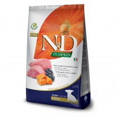 N&D Grain Free Pumpkin Dog Lamb & Blueberry Puppy Mini 2.5кг