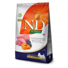 N&D Grain Free Pumpkin Dog Lamb & Blueberry Adult Mini 2.5кг