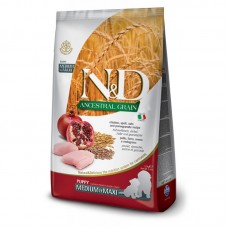 N&D Low Grain Dog Chicken & Pomegranate Puppy Medium-Maxi 12кг