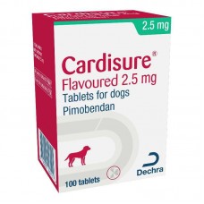 Кардішур (Cardisure) by Dechra Limited - Препарат для лікування серцево-судинних захворювань у собак (аналог Ветмедіна) 